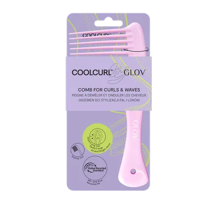 Glov Coolcurl Comb for Curls & Waves (Grzebień do stylizacji fal i loków)