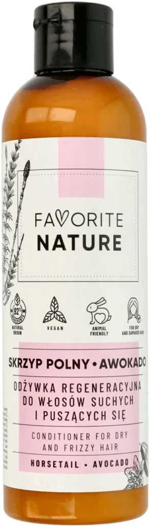 Favorite Nature Odżywka regeneracyjna do włosów suchych i puszących się `Skrzyp polny i awokado`