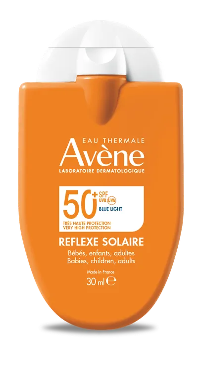 Eau Thermale Avène Refleks słoneczny SPF50+ dla niemowląt, dzieci i dorosłych