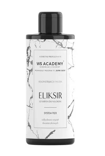 WS Wierzbicki & Szmidt Academy Rekonstrukcja włosa, Eliksir myjący - szampon silnie odbudowujący `System Plex`