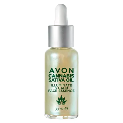 Avon Cannabis Sativa Seed Oil Illuminate & Calm Face Essence (Esencja do twarzy z olejem konopnym)