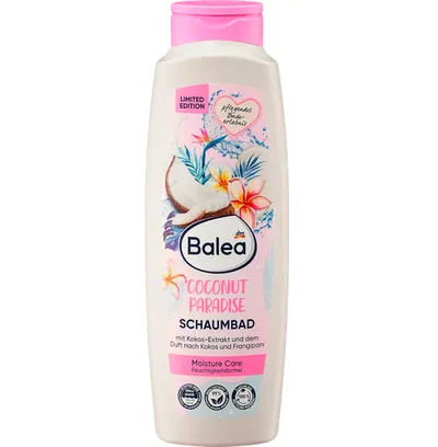 Balea Coconut Paradise,  Bath Foam (Płyn do kąpieli)