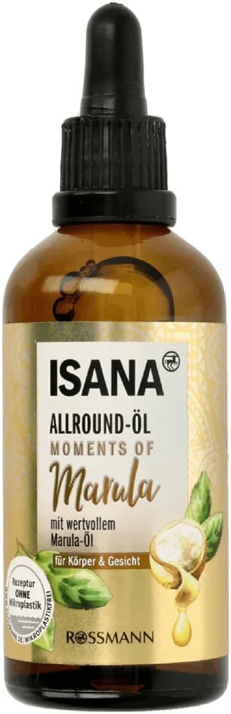 Isana Moments of Marula, Allround-Öl (Olejek do ciała i twarzy z olejem marula)