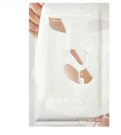 Needly Desertica Calming Mask (Łagodząca maska do twarzy w płachcie)