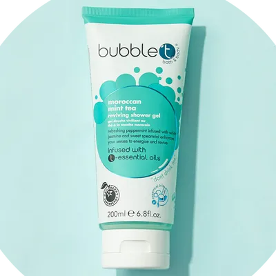 Bubble T Cosmetics Moroccan Mint Tea Reviving Shower Gel (Żel pod prysznic `Marokańska mięta`)