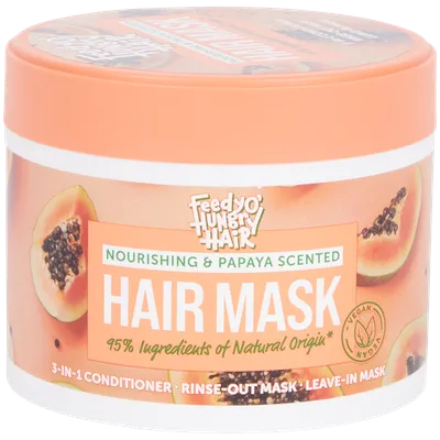 Action Feedyo' Hungry Hair, Nourishing & Papaya Hair Mask (Maska do włosów)