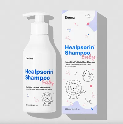 Dermz Healpsorin Baby Shampoo (Delikatny szampon do włosów dla dzieci)