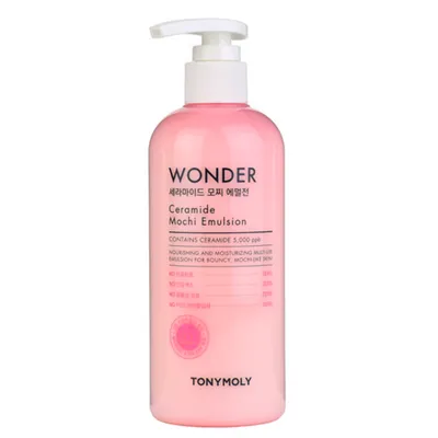 Tony Moly Wonder, Ceramide Mochi Emulsion (Nawilżająca emulsja do twarzy z ceramidami)