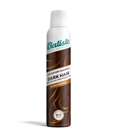 Batiste Dark Hair, Colour Dry Shampoo (Suchy szampon dla brunetek (nowa wersja))
