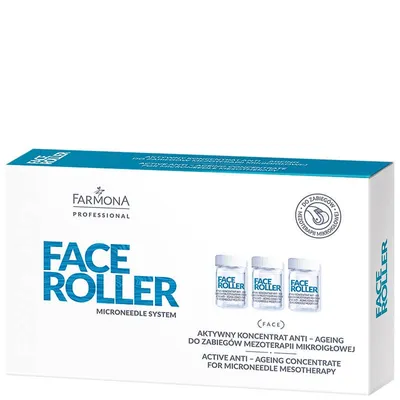 Farmona System Professional Face Roller Microneddle System (Aktywny koncentrat anty-aging do mezoterapii mikroigłowej)