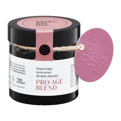 Make Me Bio Pro-age Blend, Regenerujący krem na noc dla skóry dojrzałej