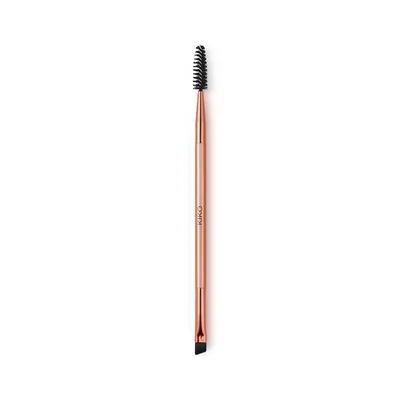 Kiko Milano Golden Oasis, Eyebrow Duo Brush (Podwójna szczoteczka do brwi)