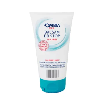 Ombia Med, Balsam do stóp 10 % urea dla suchej skóry z dekspantenolem i olejem jojoba