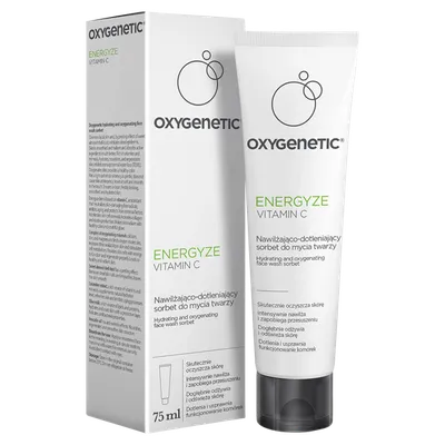 Oxygenetic Energyze Vitamin C, Hydrating & Oxygenating Face wash Sorbet (Nawilżająco-dotleniający sorbet do mycia twarzy)