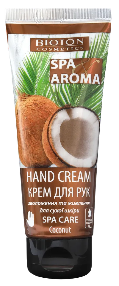Bioton Cosmetics Spa & Aroma Coconut Hand Cream (Krem do rąk `Olej kokosowy`)