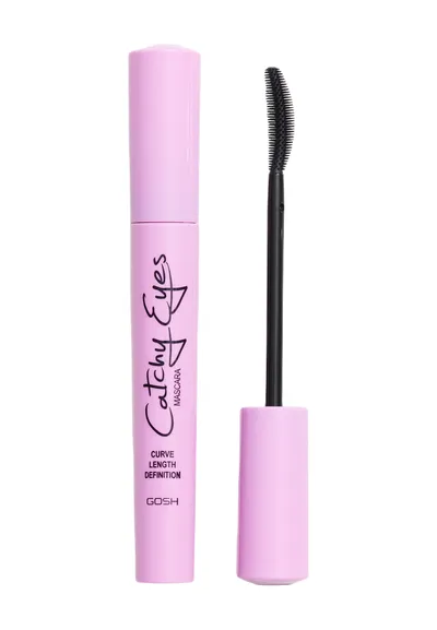Gosh Catchy Eyes, Allergy Certifird, Black Mascara (Czarny tusz do rzęs dla alergików)