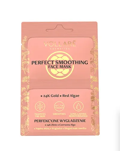 Vollare Cosmetics Perfect Smoothing Face Mask (Maseczka wygładzająca do twarzy)