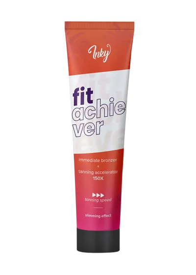 Inky Cosmetics Fit Achiever Immediate Bronzer + Tanning Accelerator 150x (Bronzer + przyspieszacz opalania)