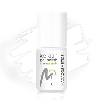 Maga Keratin Gel Polish with Fitokeratin (Lakier hybrydowy)