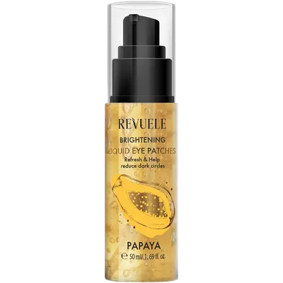 Revuele Papaya Brightening Liquid Eye Patches (Rozświetlające płynne płatki pod oczy)