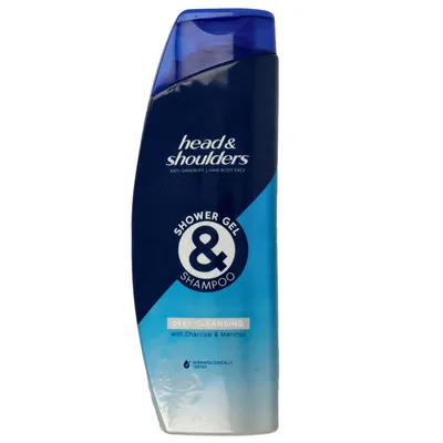 Head & Shoulders Deep Cleansing Shower Gel & Shampoo (Żel pod prysznic i szampon do włosów w jednym)