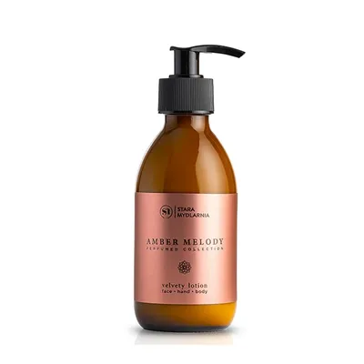 Stara Mydlarnia Amber Melody, Velvety Lotion (Aksamitny lotion do twarzy, rąk i ciała)