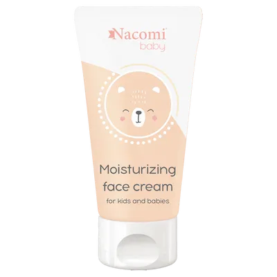 Nacomi Baby, Moisturizing Face Cream for Kids and Babies (Nawilżający krem do twarzy dla dzieci)