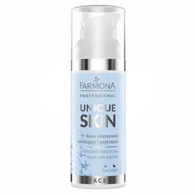 Farmona System Professional Unique Skin, Krem intensywnie nawilżający z peptydami