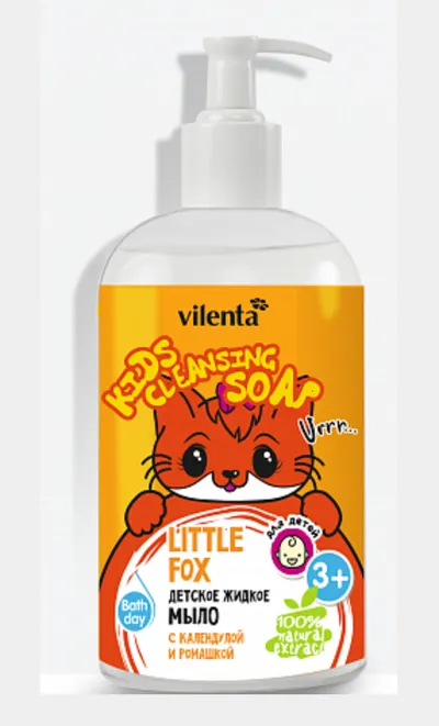 Vilenta Kids, Cleansin Soap Litlle Fox (Mydło dla dzieci `Mały lis`)