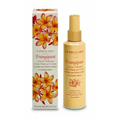 L'Erbolario Frangipani Carezza Profumata Crema Fluida per il Corpo (Perfumowana emulsja do ciała)