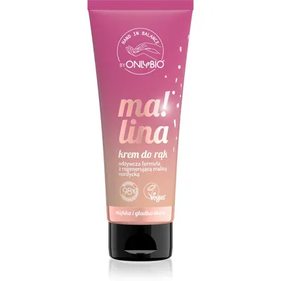 OnlyBio Hand in Balance, Krem do rąk `Malina`(stara wersja)