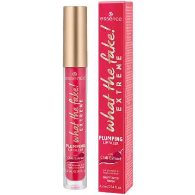 Essence What The Fake! Extreme Plumping Lip Filler (Powiększająco-wypełniający błyszczyk do ust)