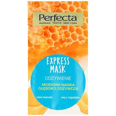 Perfecta Express Mask, Miodowa maska głęboko odżywcza (nowa wersja)