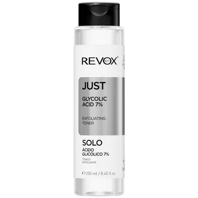 Revox Just Glycolic Acid 7% Exfoliating Toner (Złuszczający tonik do twarzy i szyi)