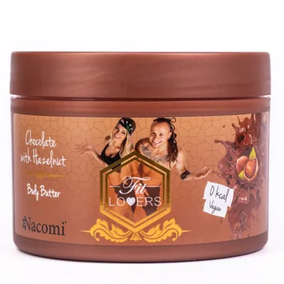 Nacomi Fit Lovers, Body Butter (Masło do ciała `Czekolada z orzechami`)