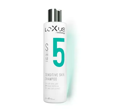 Loxus Cosmetics S5 Sensitive Skin Shampoo (Szampon do włosów dla skóry wrażliwej)