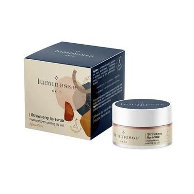 Luminesse Skin Strawberry Lip Scrub (Truskawkowy peeling do ust)