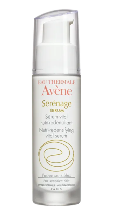 Eau Thermale Avène Serenage, Serum Vital Nutri - Redensifiant [Nutri - Redensifying Vital Serum] (Serum odżywcze poprawiające gęstość i witalność skóry)