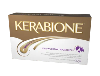 Kerabione Suplement diety dla włosów, paznokci, skóry