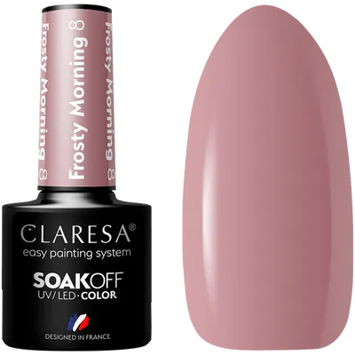 Claresa Frosty Mornning Soak-off UV/LED Color (Lakier hybrydowy do paznokci)