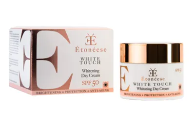 Etoneese White Touch,Whitening Day Cream SPF50 (Rozjaśniający krem na dzień z SPF50)