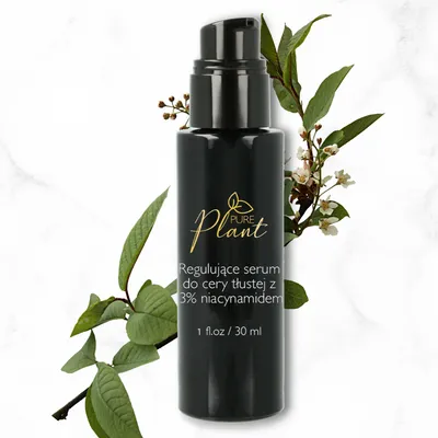 Pure Plant Regulujące serum do skóry tłustej z 3% niacynamidem