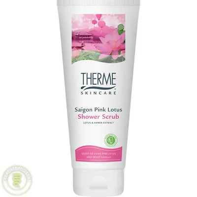 Therme Saigon Pink Lotus Shower Scrub (Peeling do ciała)