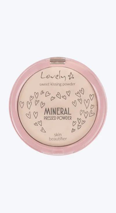 Lovely Mineral Pressed Sweet Kissing Powder (Prasowany puder mineralny)
