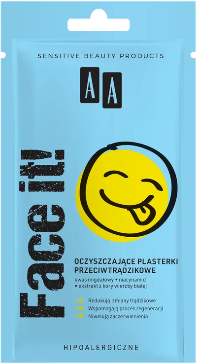 AA Face It!, Oczyszczające plasterki przeciwtrądzikowe