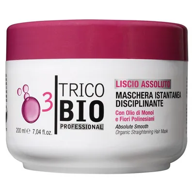 Trico Bio Liscio Absoluto Maschera Instantanea Disciplinante (Maska do włosów `Absolutne wygładzenie`)