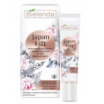 Bielenda Japan Lift, Nawilżający krem pod oczy