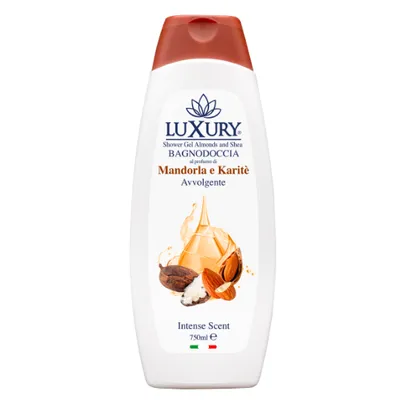 Luxury Bagnodoccia Mandorla e Karitè (Żel pod prysznic z migdałem i masłem shea)