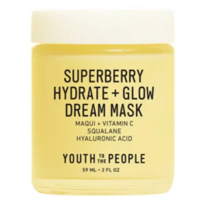 Youth To The People Superberry Hydrate + Glow Dream Mask (Maska na noc)