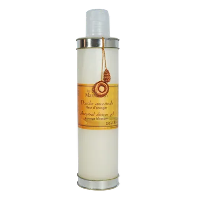 Les Sens De Marrakech Gel Douche Ancestrale Fleur d'Oranger (Żel pod prysznic `Kwiat pomarańczy`)